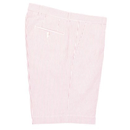 9" Flat Front 100% Seersucker Shorts by Berle
