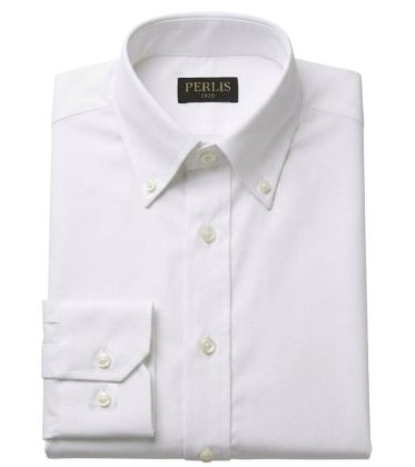Perlis 1939 Pinpoint Button Down Sport Shirt