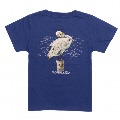 Youth Pelican Tee by Properly Tied