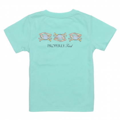 Youth Triple Crab Tee by Properly Tied