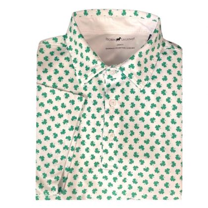 Shamrock Performance Polo by Horn Legend
