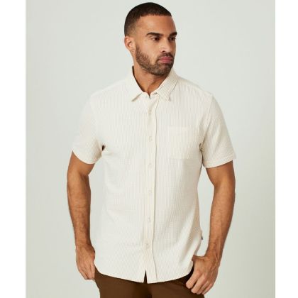 Seersucker Keaton 4-Way Stretch Shirt by 7 Diamonds