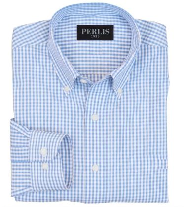Perlis 1939 Gingham Classic Fit Sport Shirt