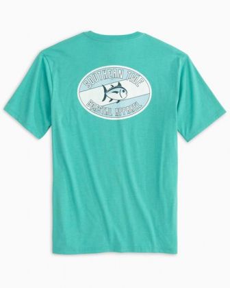 Weathered Label Tee by Southern Tide