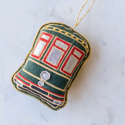Streetcar Puff Ornament by The Royal Standard