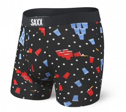 Vibe Black Beer Champs Boxer Briefs by Saxx