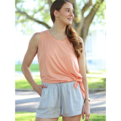 Ladies Villa Side Tie Tank by Tasc