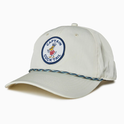 Pelican Captain Cocktail Snapback Hat by Toes on the Nose