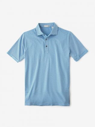 Everywhere Channel Stripe Polo by Tasc
