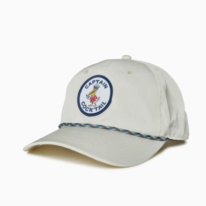 Pelican Captain Cocktail Snapback Hat by Toes on the Nose
