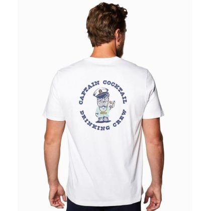 Drinking Crew Captain Cocktail Tee by Toes on the Nose