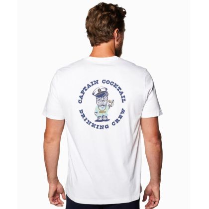 Drinking Crew Captain Cocktail Tee by Toes on the Nose