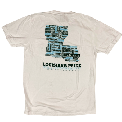 Tulane Letterpress Louisiana Tee by Old Guard Outfitters