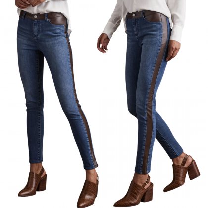 Ladies Los Feliz Five Pocket Jean by Ecru (FINAL SALE)