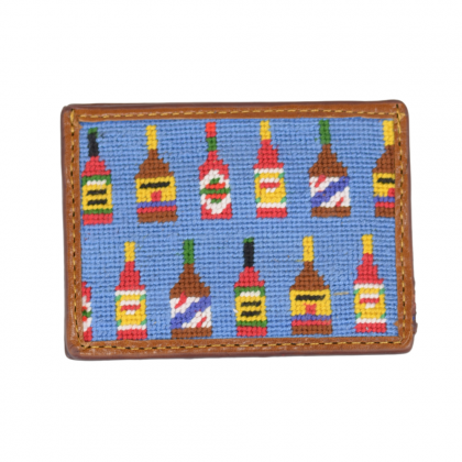 Hot Sauce Needlepoint Credit Wallet by Smathers & Branson