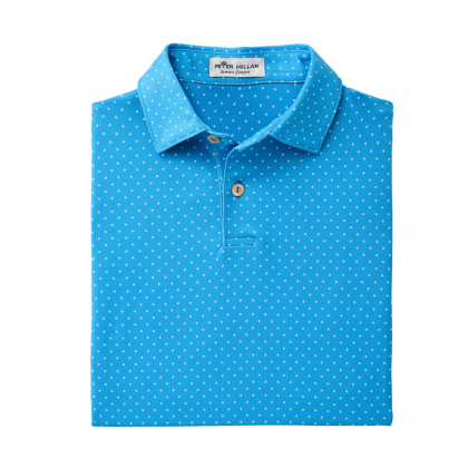 Youth Polka Dot Printed Stetch Jersey by Peter Millar