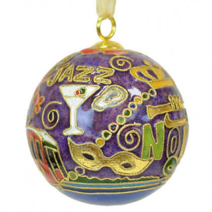 Nola Icons 24k Gold Plated Ornament by Kitty Keller