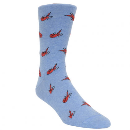 Crawfish Tossed Pima Socks