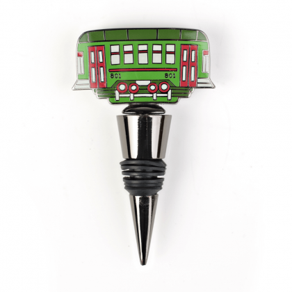 Streetcar Wine Stopper by The Parish Line