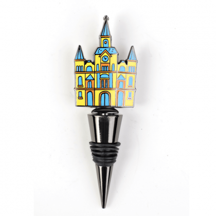 St. Louis Cathedral Wine Stopper by The Parish Line