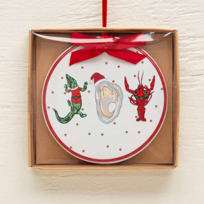 Cajun Christmas Ornament by The Royal Standard
