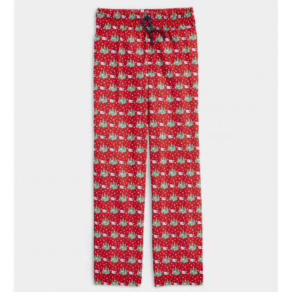 Youth Holiday Santa Whale Lounge Pants by Vineyard vines