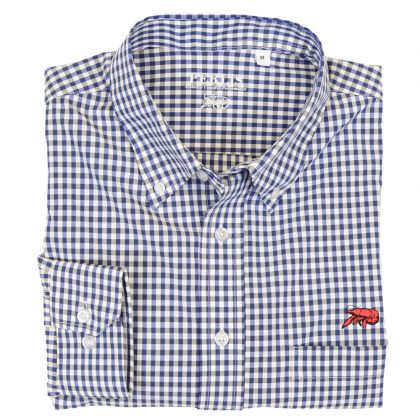 Crawfish Performance Gingham Classic Fit Wrinkle Free