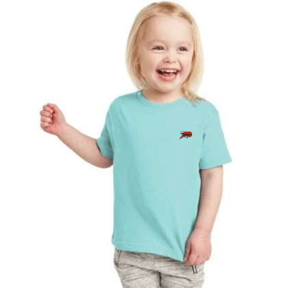 Crawfish Embroidered Toddler T-shirt
