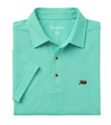 Crawfish Solid Pique Performance Polo