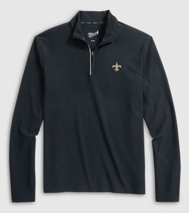 Saints Hoppin Performance 1/4 Zip by Johnnie-O