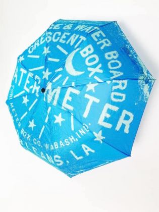 Water Meter Compact Umbrella by Fangle