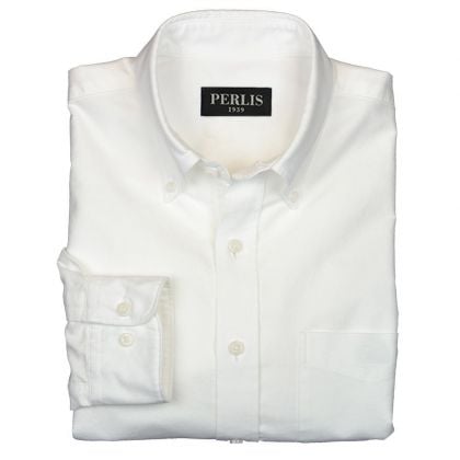 Perlis 1939 Classic Fit Oxford Solid Sport Shirt