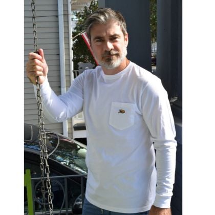 Crawfish Long Sleeve Pocket Tee