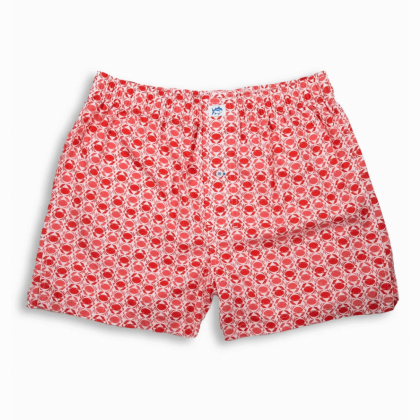 Why So Crabby Boxer Shorts by Southern Tide
