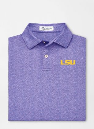 Youth LSU Logo Performance Polo by Peter Millar