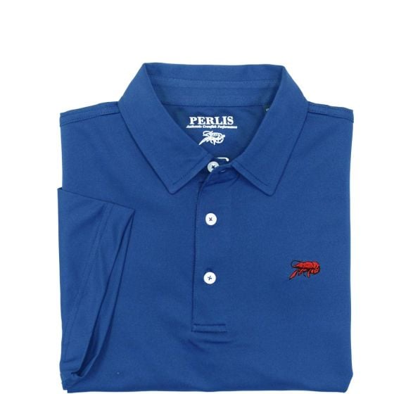 Crawfish Solid Performance Pique Polo