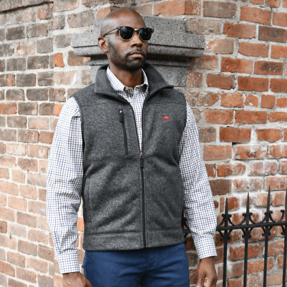 crawfish_heathered_fleece_vest