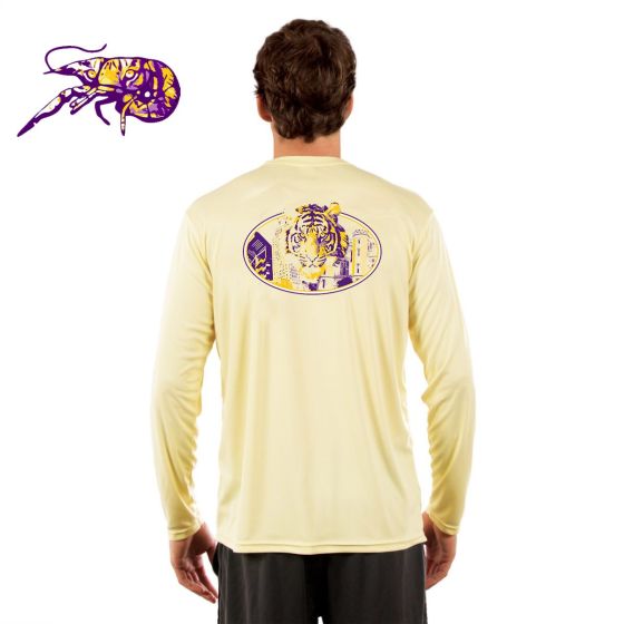 Crawfish Geaux Tigers Sun Shirt